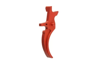 Język spustowy CNC do replik typu M4/M16 (E) - czerwony
