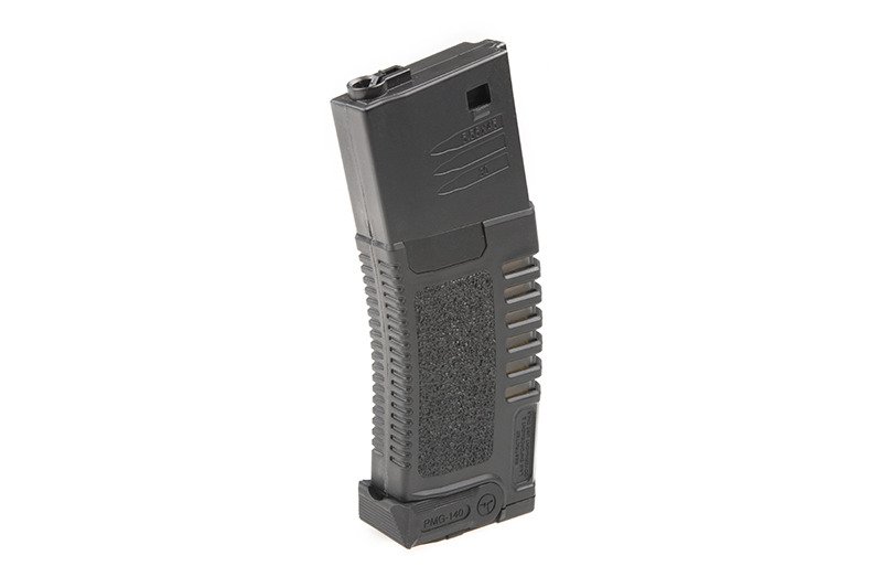 140rd PMG mid-cap magazine for M4/M16 type replicas - black