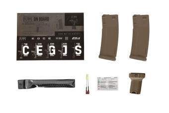 SA-E05 EDGE™ Réplica de fusil con cabeza de cilindro de operaciones ligeras
