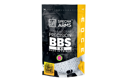 Balles de précision 0,28g Specna Arms EDGE ULTRA™ BIO - 1 kg - blanc