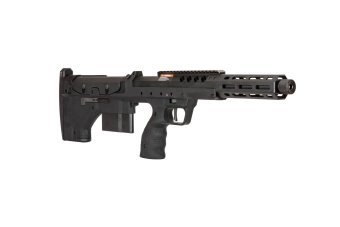 Airsoftová odstřelovací puška Desert Tech SRS-A2/M2 Sport 16" (pro leváky) - Černá