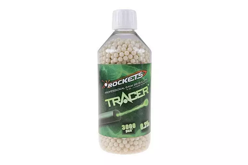 Bolas Tracer 0.25g Rockets 3000 uds