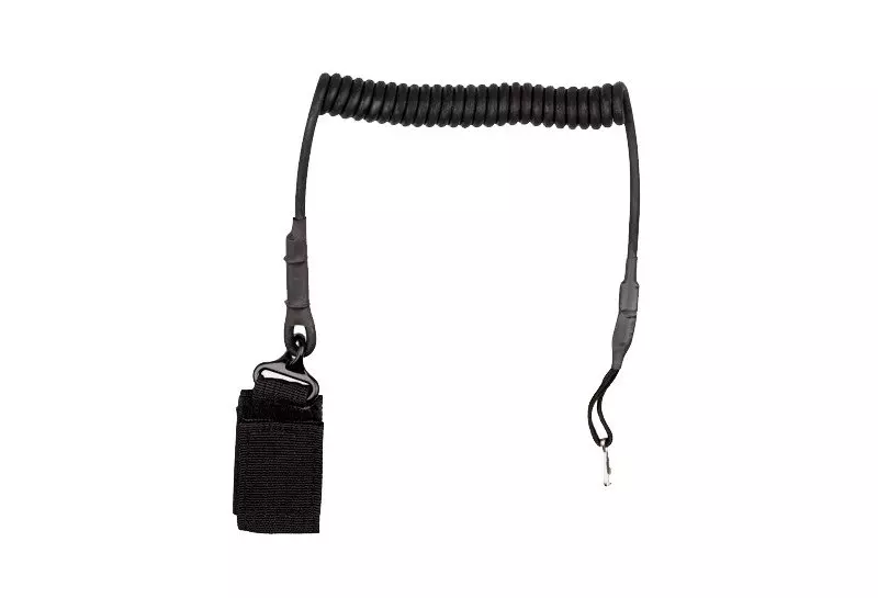 Pistol retention lanyard