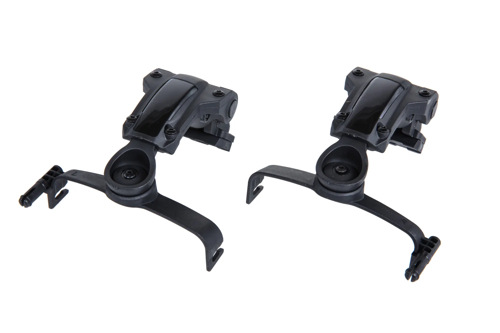 Adapter słuchawek typu Comtac Woport na szyny typu ARC (Typ AMP) Czarny