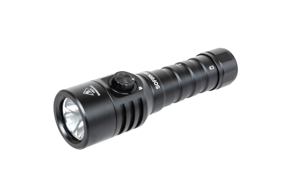 Sofirn SD03 zaklamp met oplaadbare batterij Zwart
