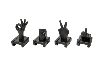 Funny Sight Iron Sights Set - Black