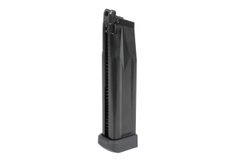 Zelený plyn 33 kuliček SRC Hi-Capa cartridge Black