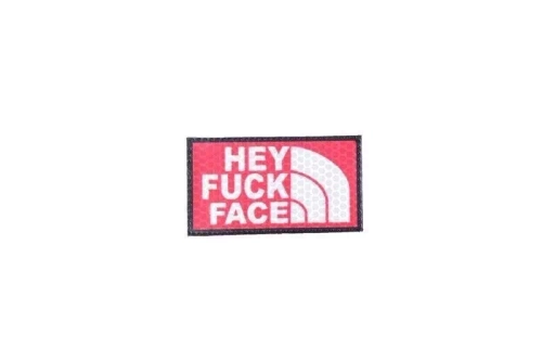 Patch IR - Hey Fuck Face - rouge
