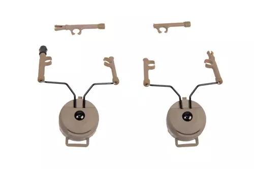 Adaptér sluchátek Comtac pro lišty ARC OPS-CORE - Dark Earth