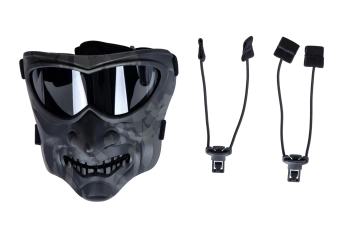 Maska Night Knight MC Black