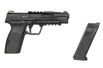 Pistola de airsoft Piraña TR - negro