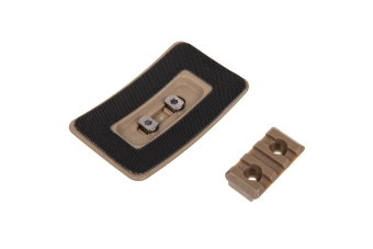 Velcro mount for helmet - Tan