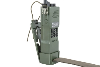 Specna Arms electric quick charger in the shape of a radio AN/PRC152 Olive