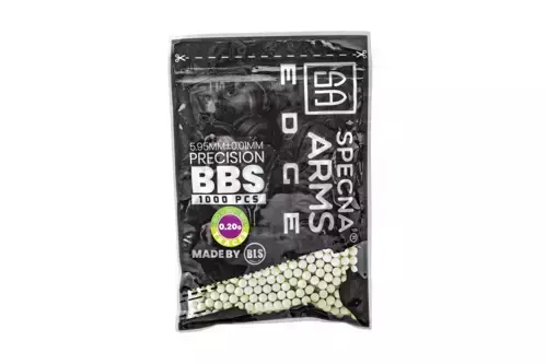 BBs Bio Tracer 0.20g Specna Arms EDGE ™ 1000 stuks - Green