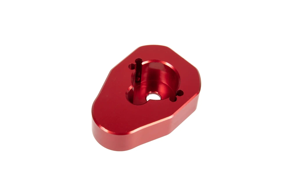 Backstock CNC do replik typu M4/M16 AEG/HPA - Czerwony