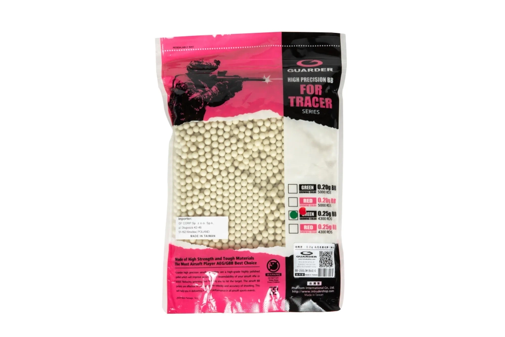 Billes Tracer 0.25g Guarder 4300 pièces