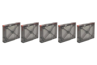 Zestaw 5 polimerowych magazynków 25 kulek do replik SRS - Smoke