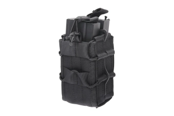 Double Universal Open II Magazine Pouch - Black