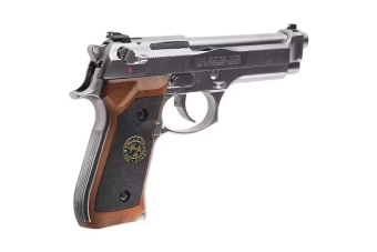 Samurai Edge Standard V.2 M9 Full Auto pistol replica - silver