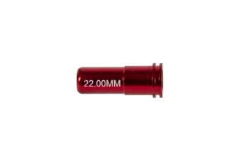 Double-sealed aluminium CNC nozzle for AEG replicas - 22.00mm