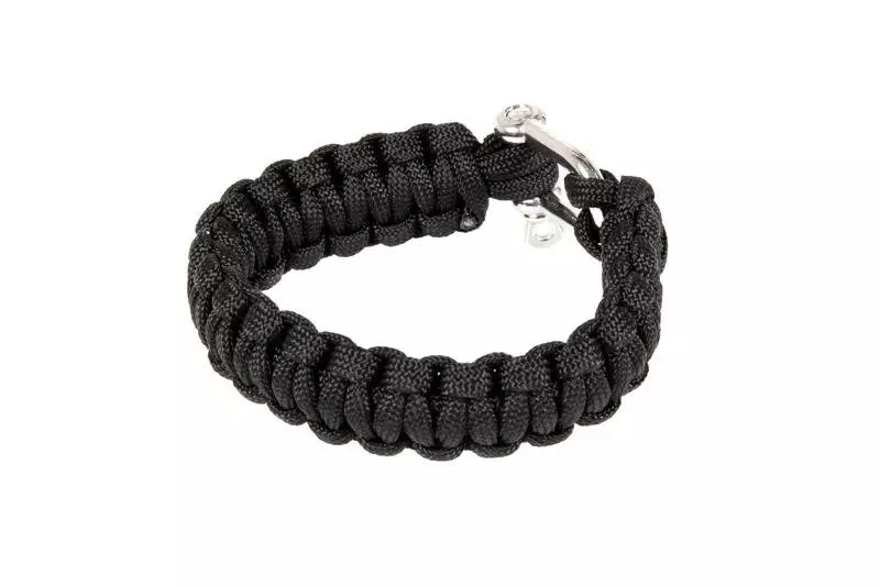 Pulsera de supervivencia (U) - negra