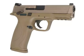 SW P9 V pistola de airsoft personalizada - FDE