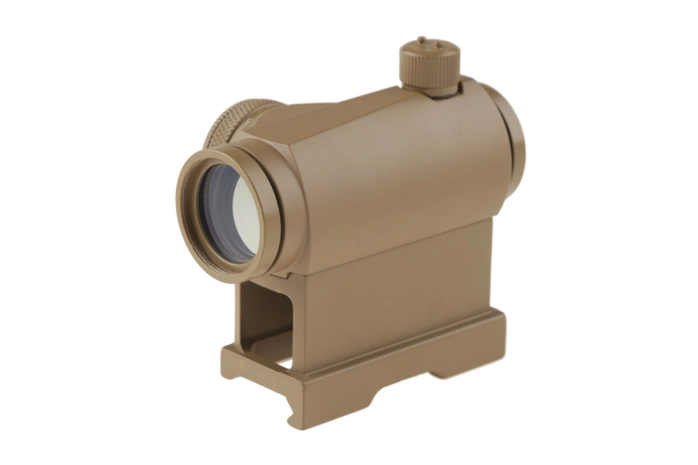 Replika celownika kolimatorowego Compact III (montaż wysoki + niski)  - tan