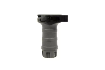 Corto grip táctico TD con monturaem QD para carril RIS - verde follaje