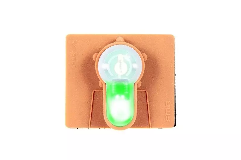 Lightbuck V electronic marker  - orange (green light)