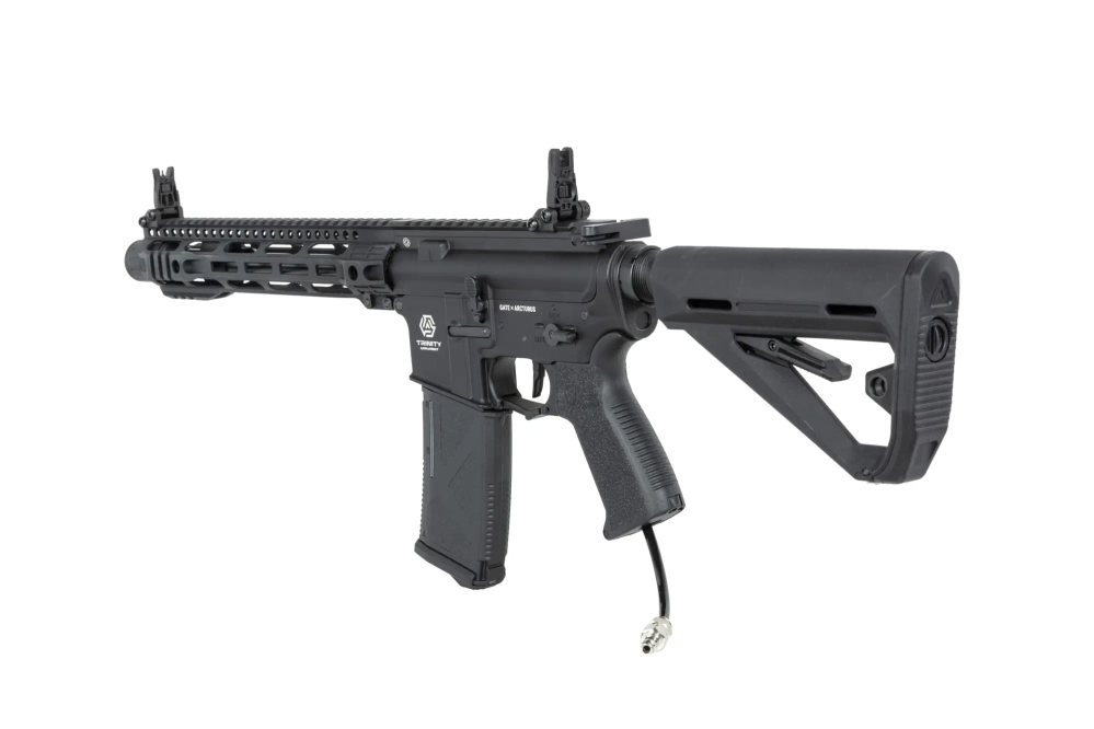 airsoft GATE x ARCTURUS Trinity Armament Alpha Carbine 11.5'' HPA PULSAR D &amp; TITAN II Bluetooth® fusil d'entraînement