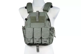 Taktická vesta typ 94K Plate carrier M4 - Zelená barva listů