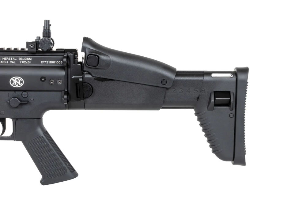 Karabinek szturmowy ASG Cybergun x FN HERSTAL SCAR-H z walizką transportową Czarny