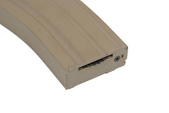 5pcs set - 30ord hi-cap magazine for M4/M16 - tan