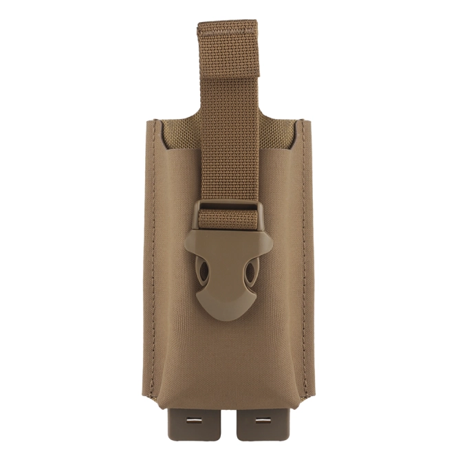 Funda para cargador Wosport Webbing Single Mag Pouch Coyote Brown