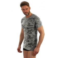 Sesto Senso Thermo Active Moro - T-shirt à manches courtes - Gris