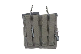 Cargador doble abierto para cargadores 7,62 - verde ranger