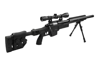 MB4410D sniper rifle replica - with scope and bipod