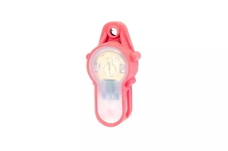 Marcador electrónico Lightbuck Pendant - rosa (luz naranja)