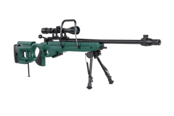 Snow Wolf SW-98 airsoft francotirador con mira y bípode