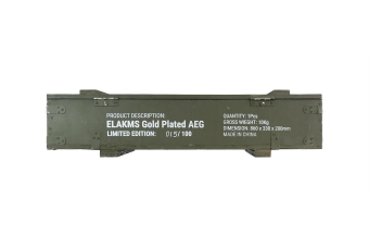 Airsoft geweer E&L ELMS Platinum 10 Years Anniversary Limited Edition