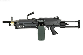 airsoft Specna Arms SA-249 PARA EDGE™ Mitrailleuse Noir (OUTLET)