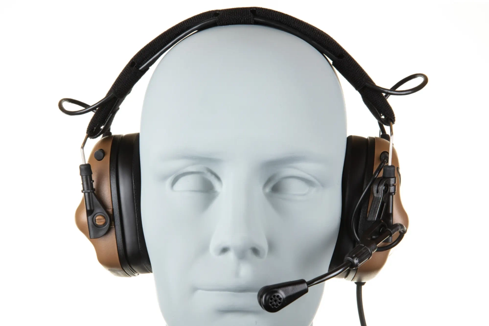 Aktywne ochronniki słuchu Earmor M32 MOD.4 Coyote Brown