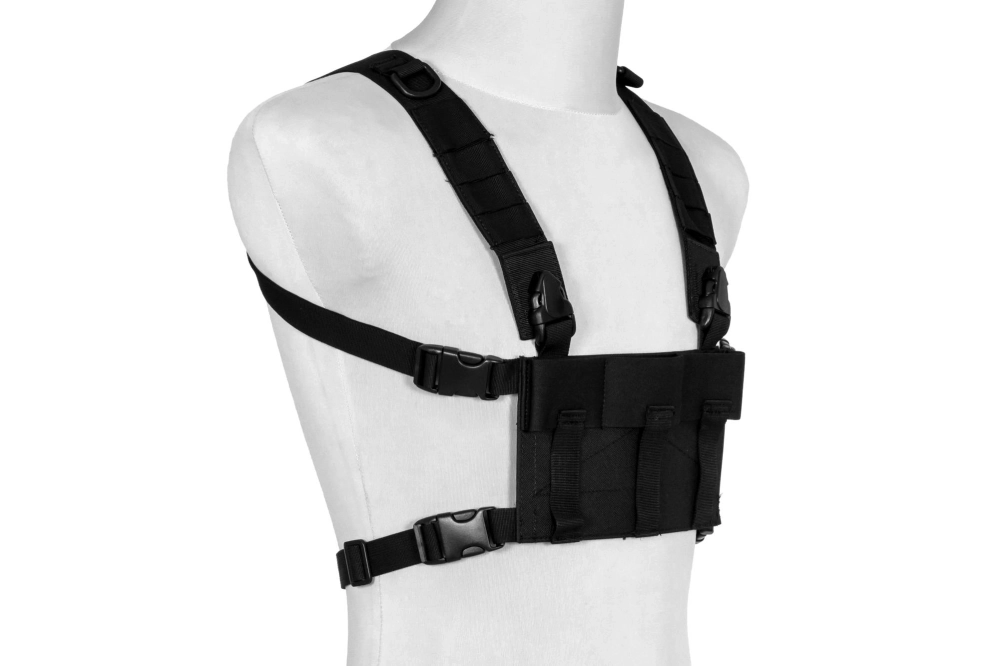 Chaleco táctico Chest rig Ultra Light - negro