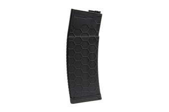 Long chargeur mid-cap 200 billes pour répliques M4/M16 - noir