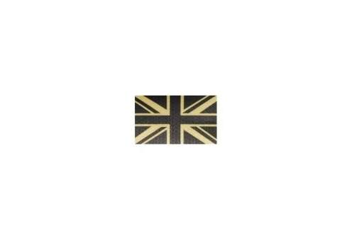 Patch IR - drapeau britannique - tan