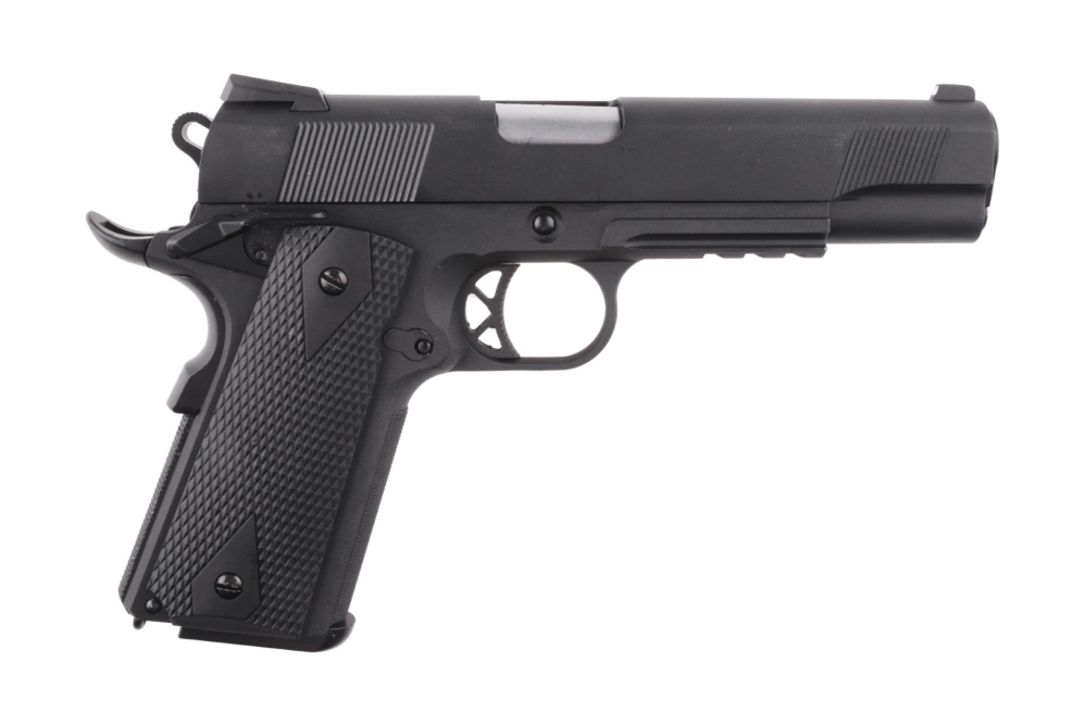 Pistolet airsoft 1911 Tactique - noir