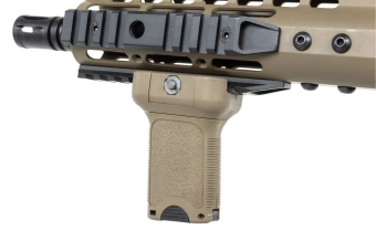 Specna Arms RRA SA-P12 PRIME™ HAL™ ETU Light Ops Stock airsoft Carbine High Torque Half-Tan Version