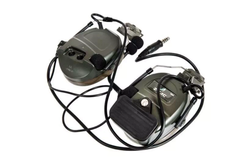 Casque d'écoute Com I FAST - vert olive