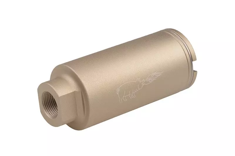 Flash hider / exit gas concentrator Skull Frog - Tan