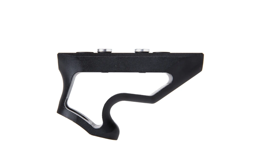 Short CNC angle grip on Keymod Black